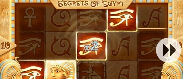 Secrets of Egypt hrací automat