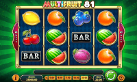 Výherní automat Multifruit 81