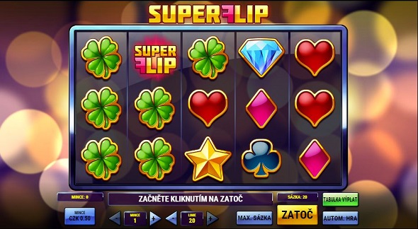 Automaty zdarma v online casinu Tipsport - nový hrací automat SuperFlip