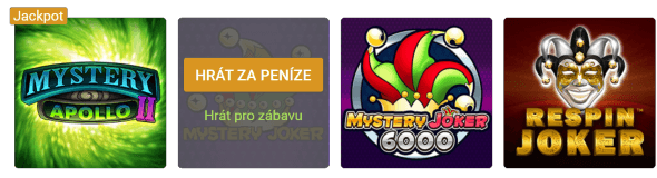 Hrací automat Mystery Joker online zdarma nebo o peníze