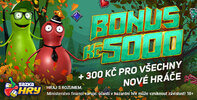 Sazka Hry bonus 5 000 Kč + 300 Kč