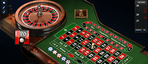 Online ruleta na mobilu