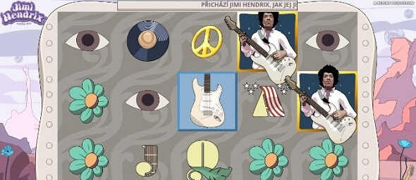 Hrací automat Jimi Hendrix