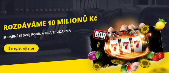 Získejte bonus z 10.000.000 Kč od Fortuny