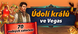 V online casinu Tipsport Vegas na vás čekají free spiny na vybraných hrách