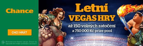 Chance Vegas pořádá první letní Vegas hry