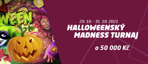 Halloweenský turnaj o 50 000 Kč