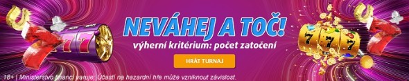 Turnaj NEVÁHEJ A TOČ v casinu Tipsport Vegas