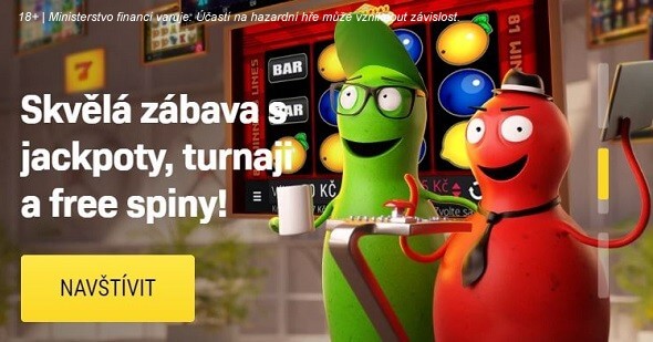 Benefity v online casinu Sazka Hry