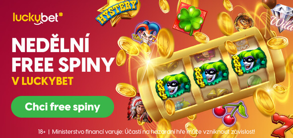 S herním účtem LuckyBet casina lze využívat i pravidelné free spin akce