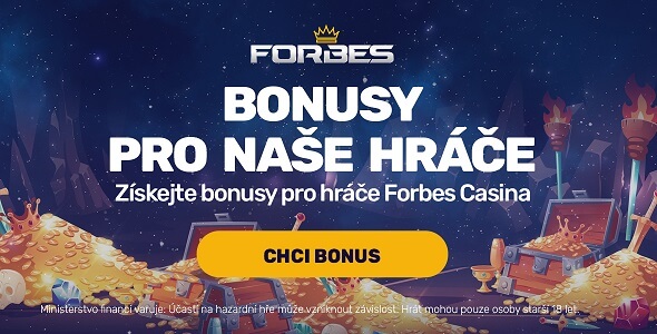 Registrujte se u Forbes casina a získejte nárok na uvítací bonusy