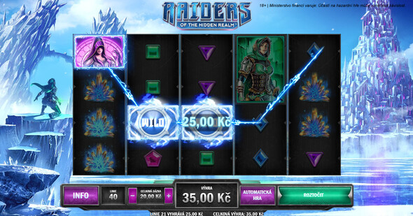 Rainders of the Hidden Realm u Betano casino