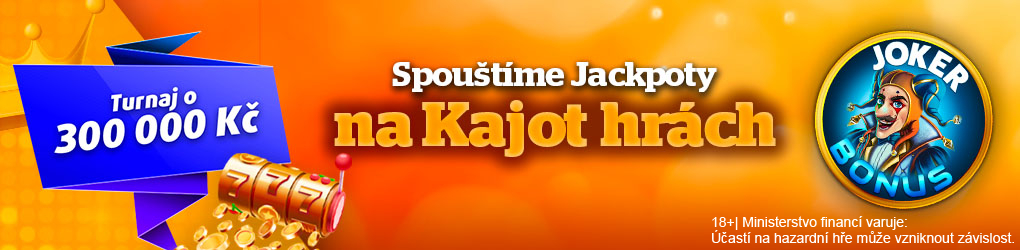 Kajot jackpoty v casinu Chance Vegas