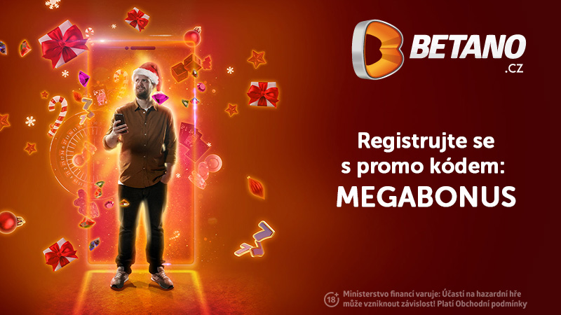 Registrujte se do casina Betano s promokódem MEGABONUS