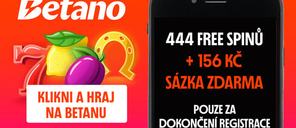 Betano bonus za registraci
