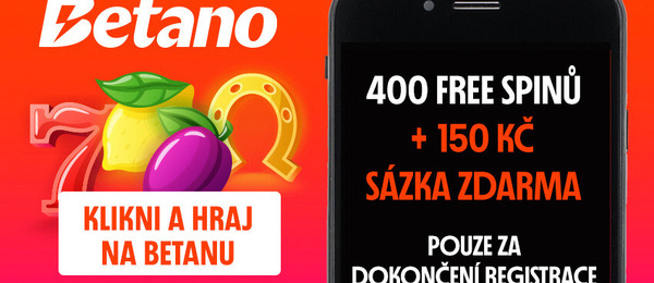 Betano registrační bonus