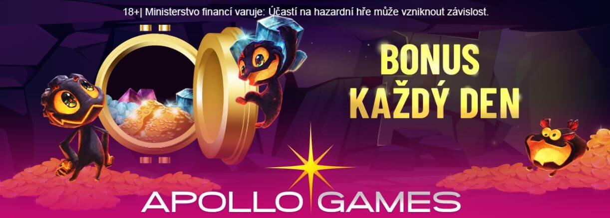Casino Apollo prodlužuje akci &quot;Denní bonusy&quot;