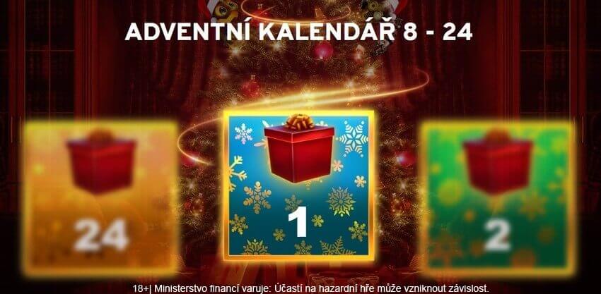 Vyzvedněte si bonus v Adventním kalendáři v online casinu Apollo Games