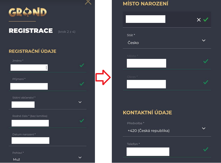 Grandwin casino registrace s bonusem až 150 free spinů