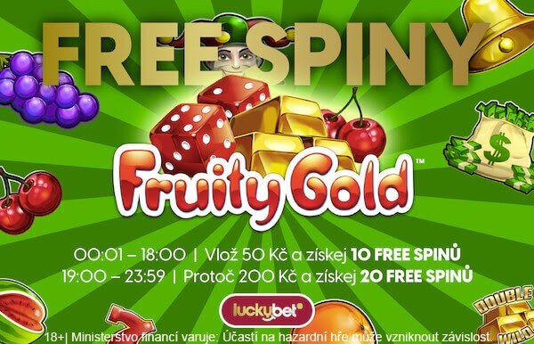Pravidelné nedělní free spiny u LuckyBetu