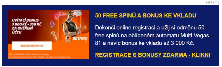 Zahrajte si v online casinu Betano