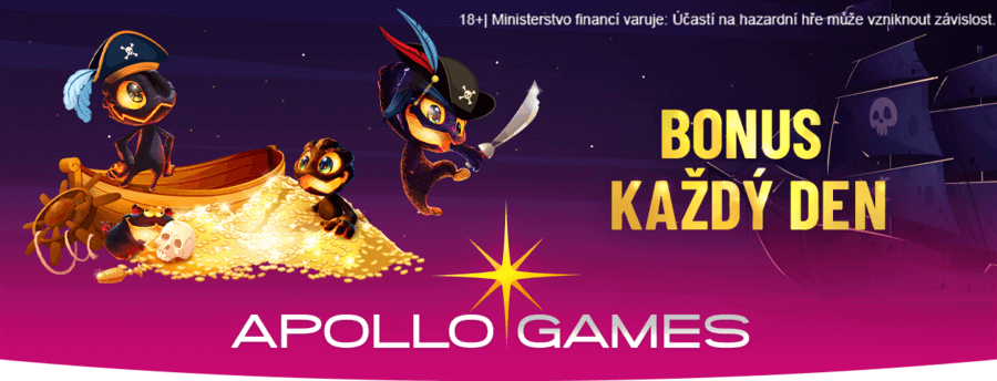Přijďte si pro každodenní bonus do casina Apollo Games