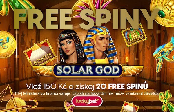 Vložte 150 Kč a získejte 20 free spinů