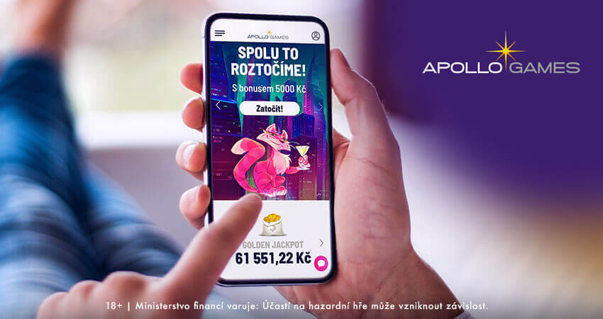 Mobilní aplikace casina Apollo Games