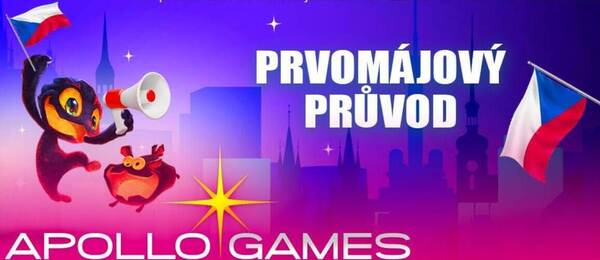 Prvomájové free spiny v casinu Apollo Games