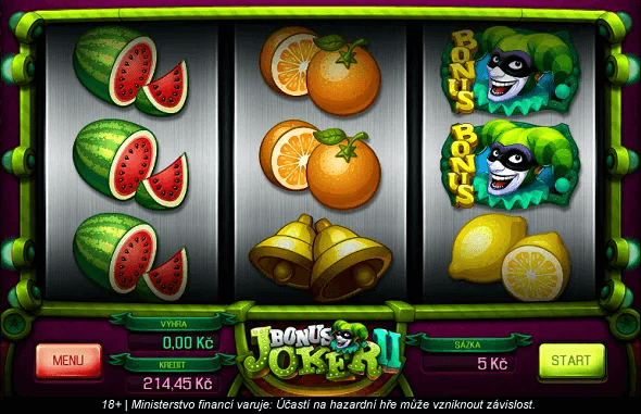 Výherní automat Bonus Joker II