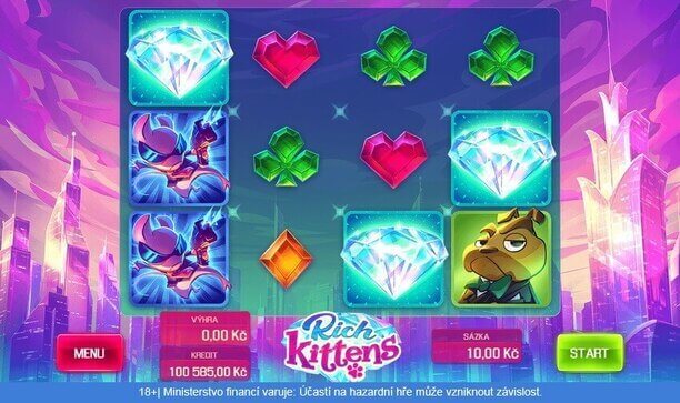 Výherní automat Rich Kittens