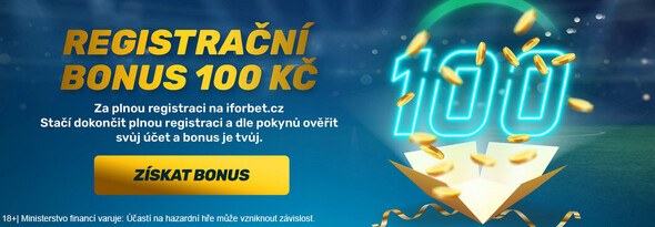 ForBET registrační bonus 100 Kč zdarma