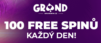 Happy days u GrandWin – získejte každý den 100 free spinů