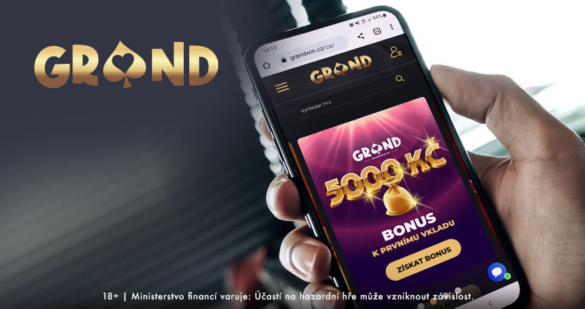 Grandwin bonus za registraci – jaká je současná nabídka?