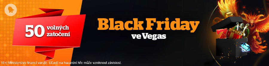 Black Friday ve Vegas přinese akci na 50 free spinů