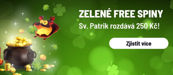 Apollo Games casino – bonus na sv. Patrika