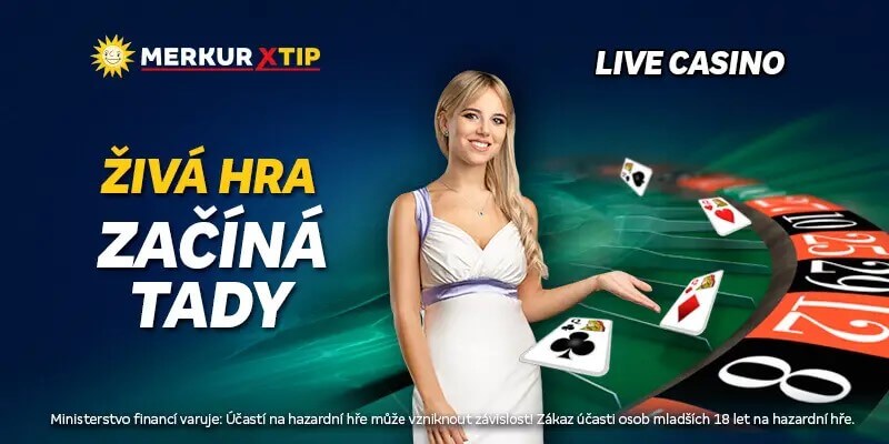 Live casino v MerkurXtip