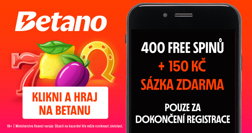 Betano registrační bonus