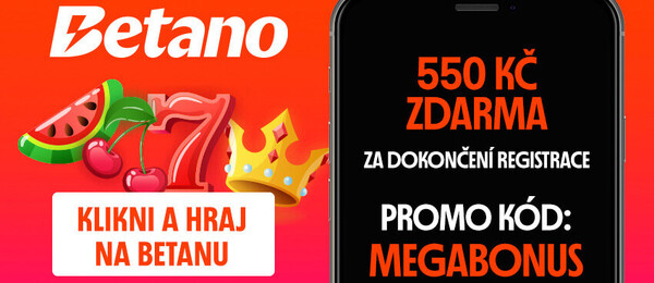 Betano bonus za registraci