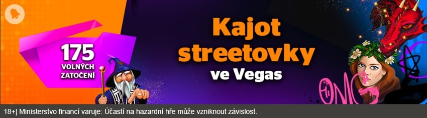 Kajot streetovky ve Vegas